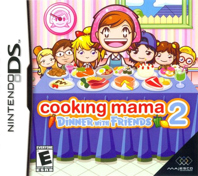 Game cover: Cooking Mama 2: Dinner with Friends