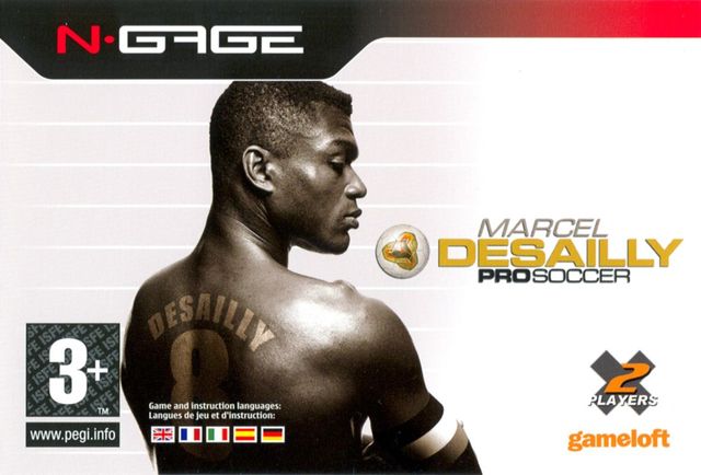 Game cover: Marcel Desailly Pro Soccer