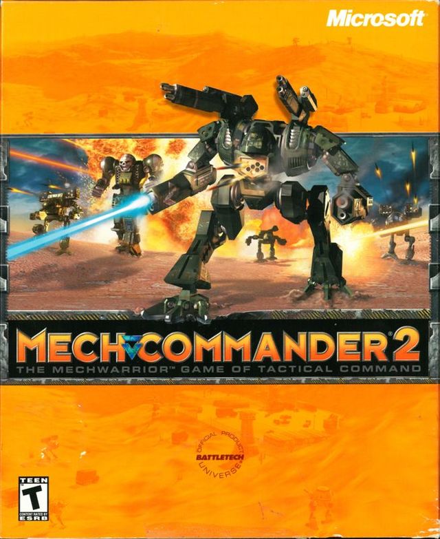 Game cover: Mech Commander 2