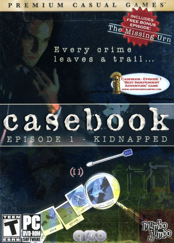 Game cover: Casebook: Episode 1 - Kidnapped