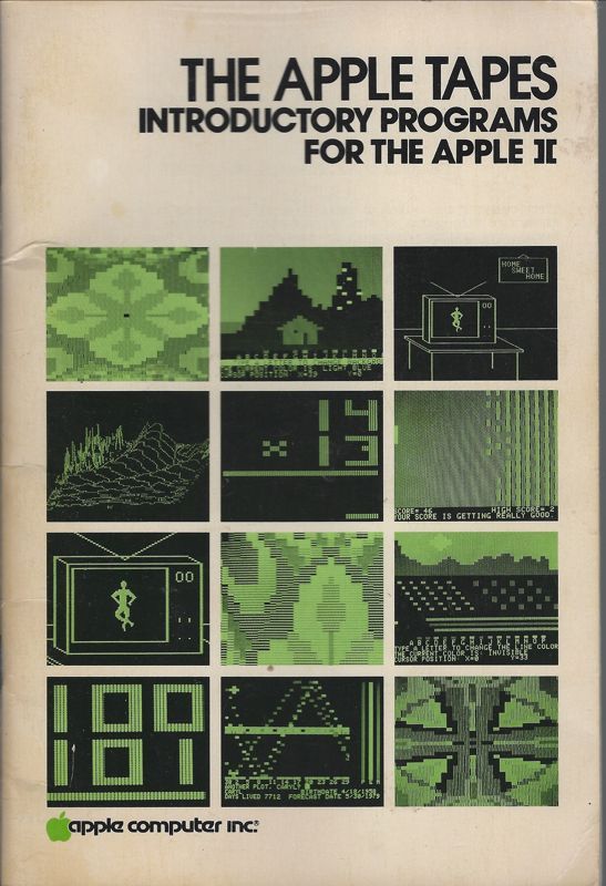 Game cover: The Apple Tapes: Introductory Programs for the Apple II
