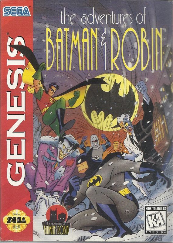 Game cover: The Adventures of Batman & Robin
