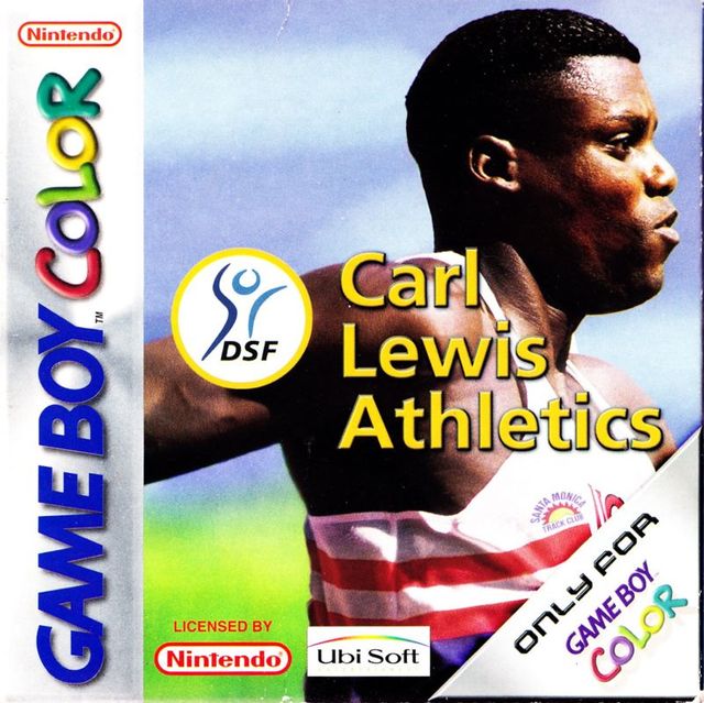 Game cover: Carl Lewis Athletics 2000