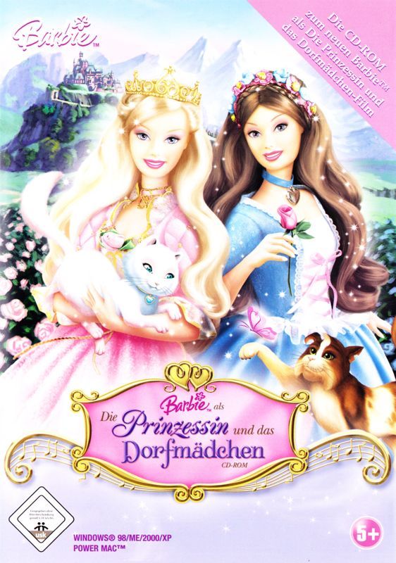 Game cover: Barbie as The Princess and the Pauper