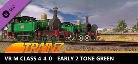 Game cover: Trainz 2022: VR M Class 4-4-0 - Early 2 Tone Green