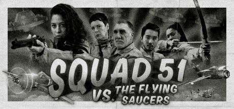 Game cover: Squad 51 vs. the Flying Saucers