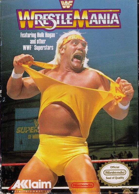 Game cover: WWF Wrestlemania