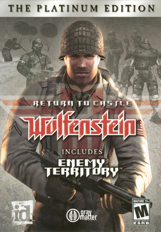 Game cover: Return to Castle Wolfenstein: The Platinum Edition