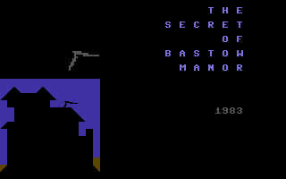 Game cover: The Secret of Bastow Manor