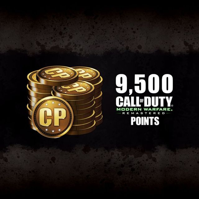 Game cover: Call of Duty: Modern Warfare - Remastered: 9,500 Points