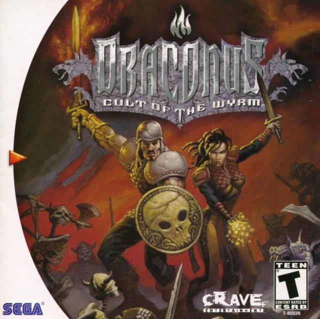 Game cover: Draconus: Cult of the Wyrm