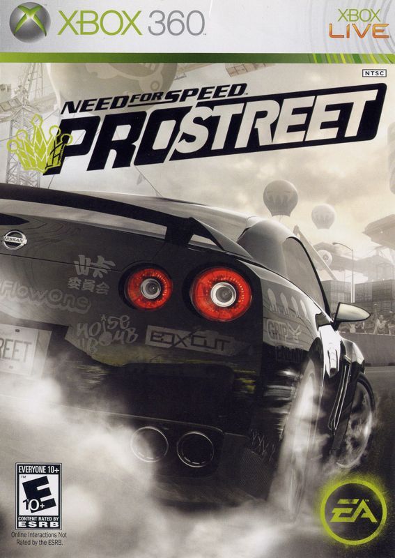 Game cover: Need for Speed: ProStreet