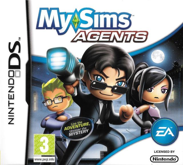 Game cover: MySims: Agents