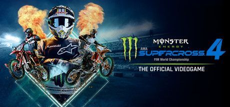 Game cover: Monster Energy Supercross 4: The Official Videogame