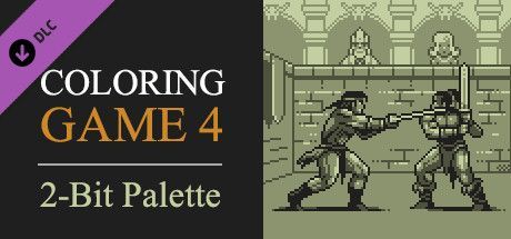 Game cover: Coloring Game 4: 2-Bit Palette