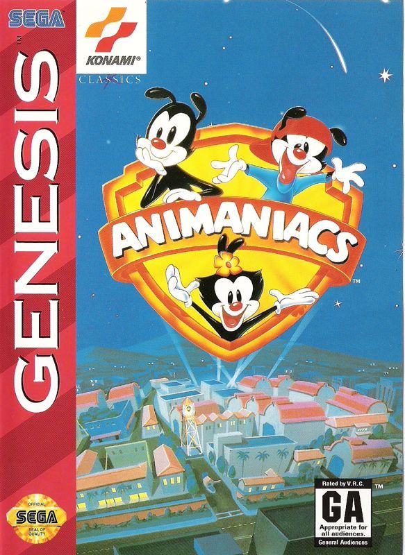 Game cover: Animaniacs