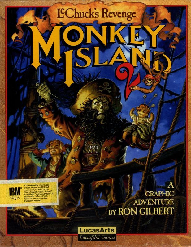 Game cover: Monkey Island 2: LeChuck's Revenge
