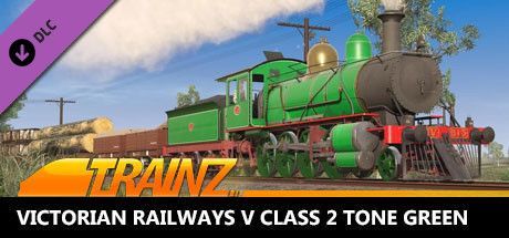 Game cover: Trainz Plus: Victorian Railways V Class 2 Tone Green