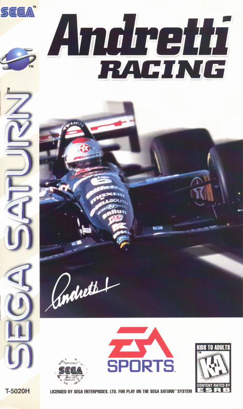 Game cover: Andretti Racing