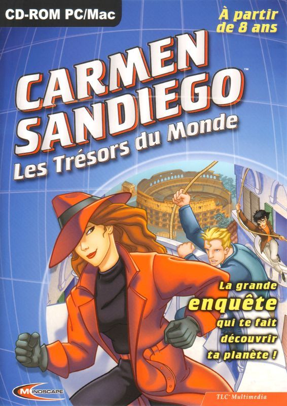 Game cover: Where in the World Is Carmen Sandiego?: Treasures of Knowledge