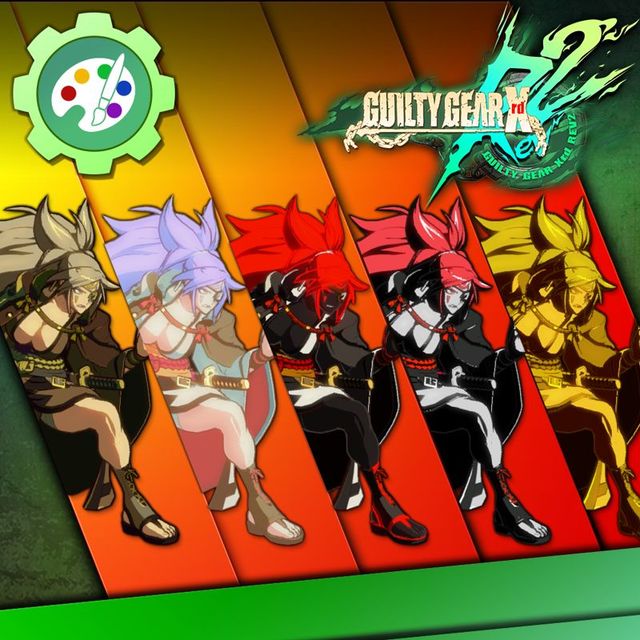 Game cover: Guilty Gear Xrd: -Revelator- - Character Colors: Baiken