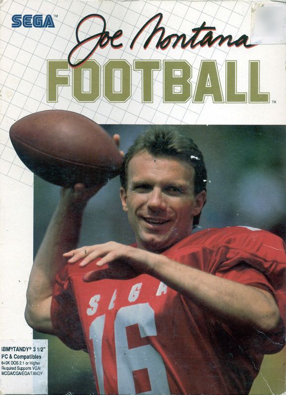 Game cover: Joe Montana Football