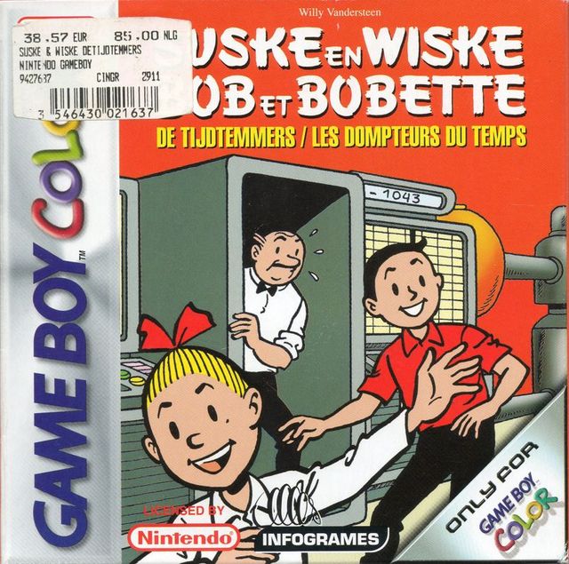 Game cover: Suske en Wiske: De Tijdtemmers