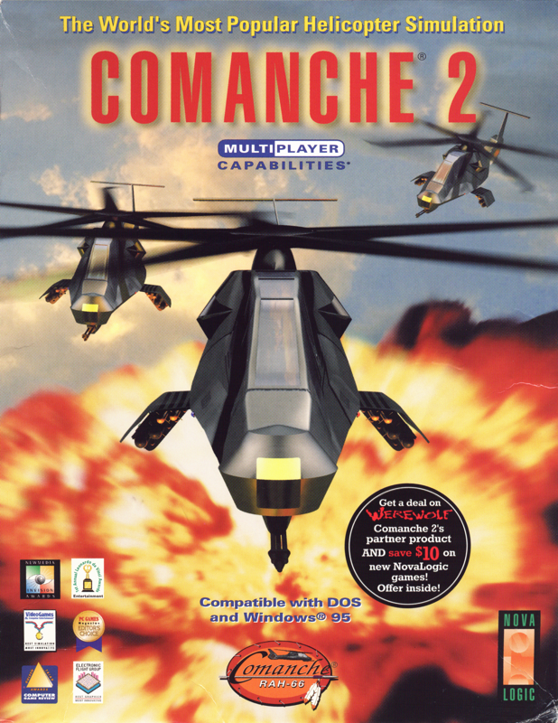 Game cover: Comanche 2