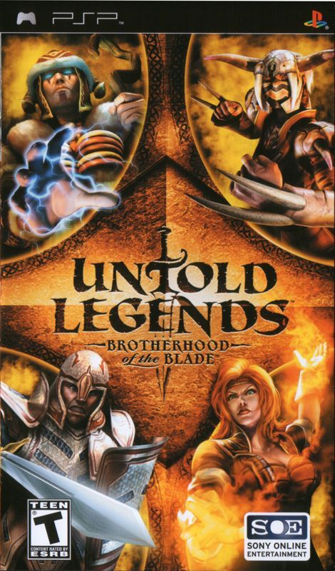 Game cover: Untold Legends: Brotherhood of the Blade