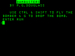 Game cover: Dambusters