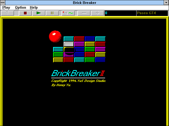 Game cover: Brick Breaker II Turbo
