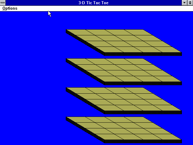 Game cover: 3-D Tic Tac Toe