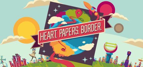 Game cover: Heart. Papers. Border.