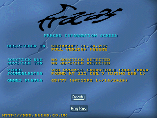 Game cover: Fracas