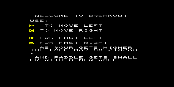 Game cover: Breakout