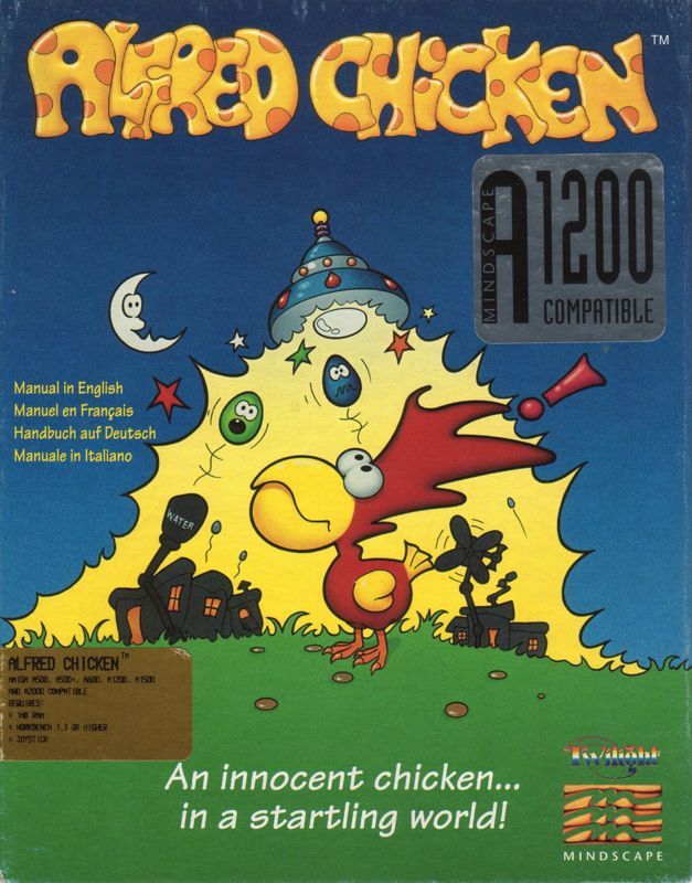 Game cover: Alfred Chicken