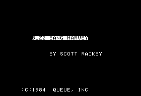 Game cover: Buzz Bang Harvey