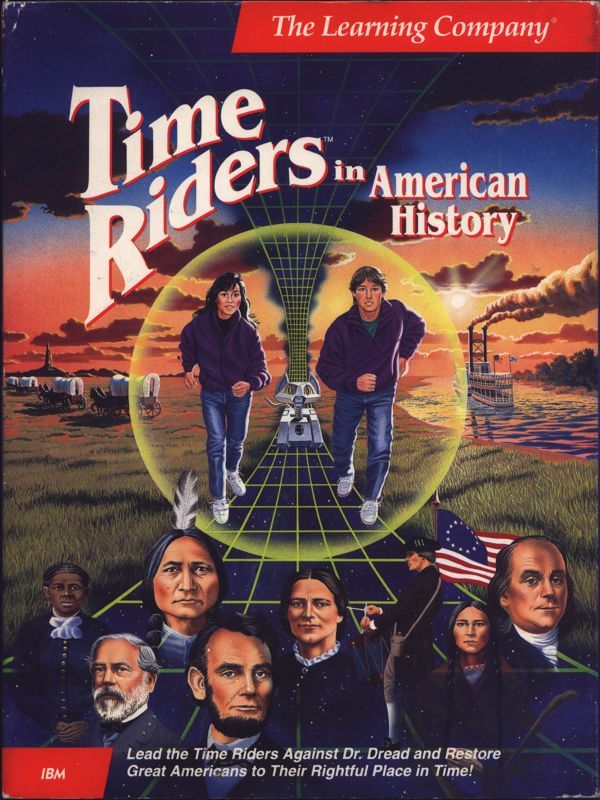 Game cover: Time Riders in American History