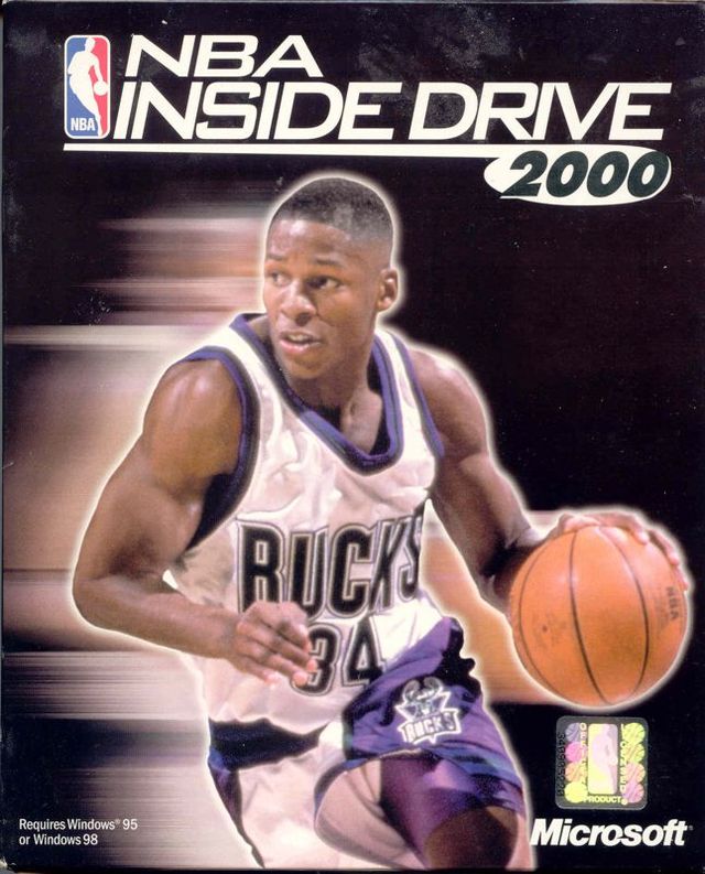 Game cover: NBA Inside Drive 2000