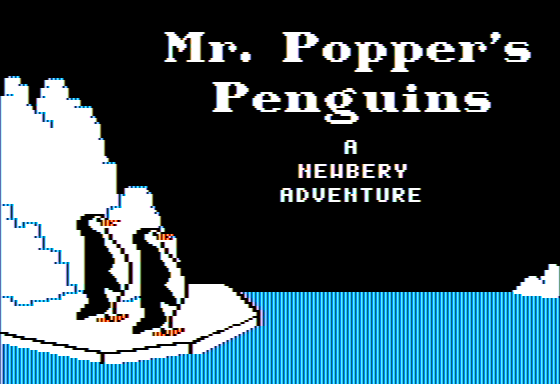 Game cover: Mr. Popper's Penguins: A Newberry Adventure