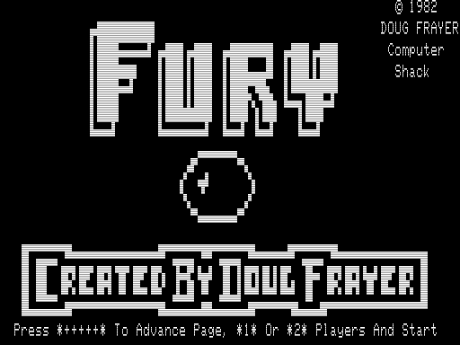 Game cover: Fury