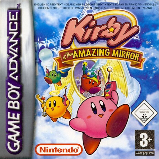 Game cover: Kirby & The Amazing Mirror