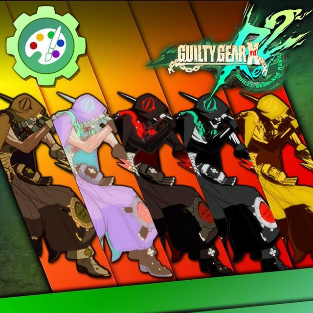 Game cover: Guilty Gear Xrd: Rev 2 - Character Colors: Raven