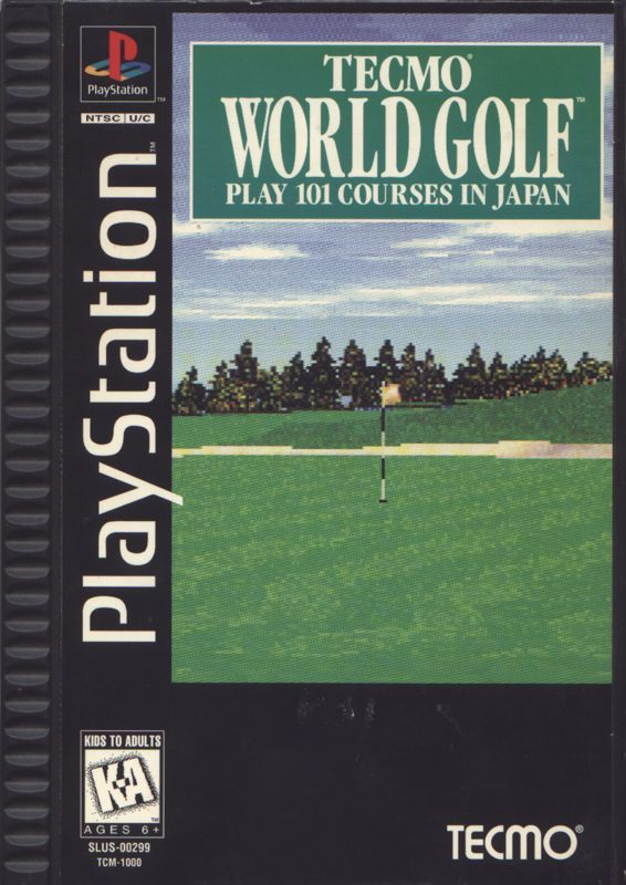 Game cover: Tecmo World Golf