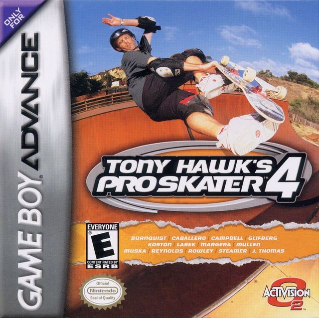 Game cover: Tony Hawk's Pro Skater 4