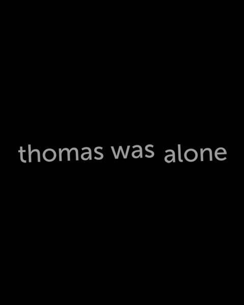 Game cover: Thomas Was Alone