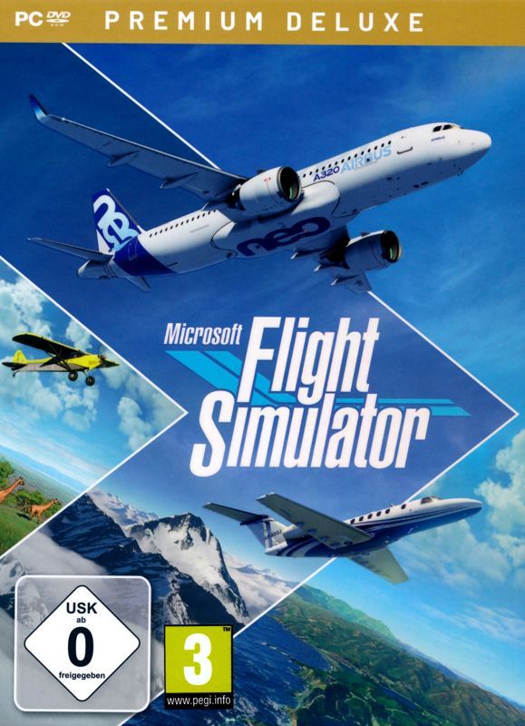 Game cover: Microsoft Flight Simulator (Premium Deluxe Edition)