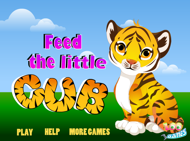 Game cover: Feed the Little Cub