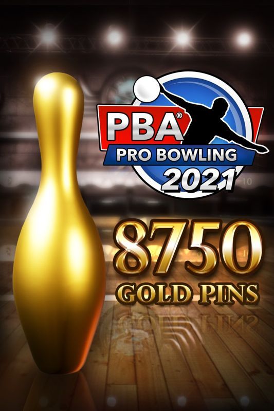 Game cover: PBA Pro Bowling 2021: 8750 Gold Pins