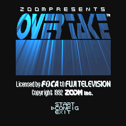 Game cover: Overtake